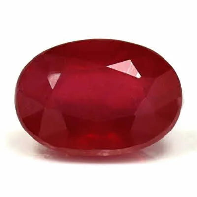 1.28ct oval natural ruby (colour red, clarity eye clean, cut faceted) ag & co jewellery