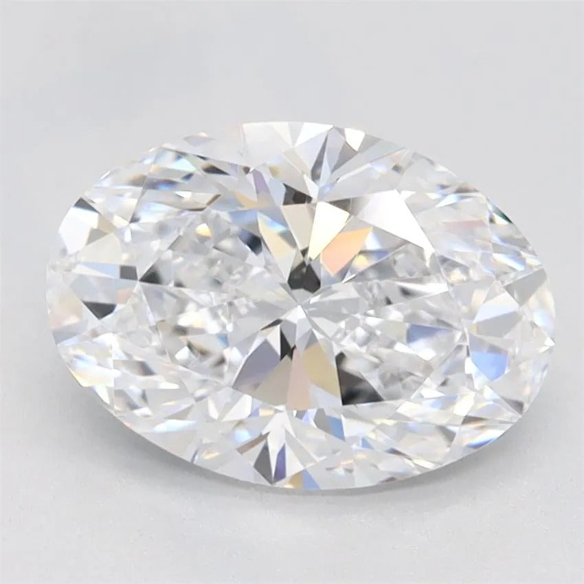 3.00ct oval lab grown diamond (colour f, clarity vs2, igi certified) ag & co jewellery