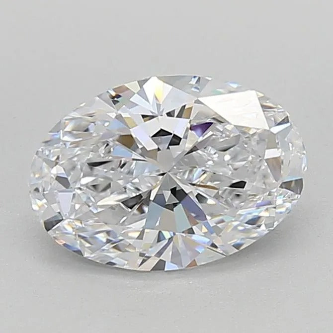 3.00ct oval lab grown diamond vvs1 d color ex ex igi certified ag & co jewellery