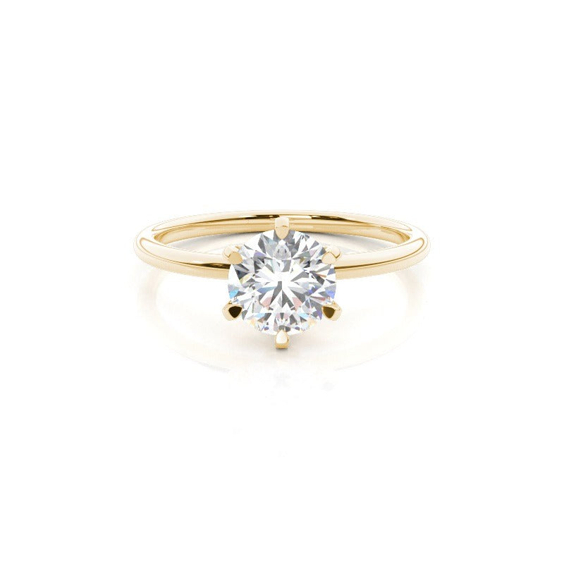 holly - 6 claw classic solitaire engagement ring ag & co jewellery