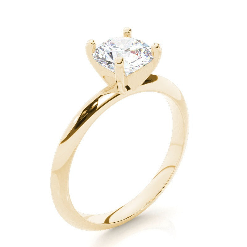 eliza - 4 claw classic solitaire engagement ring ag & co jewellery