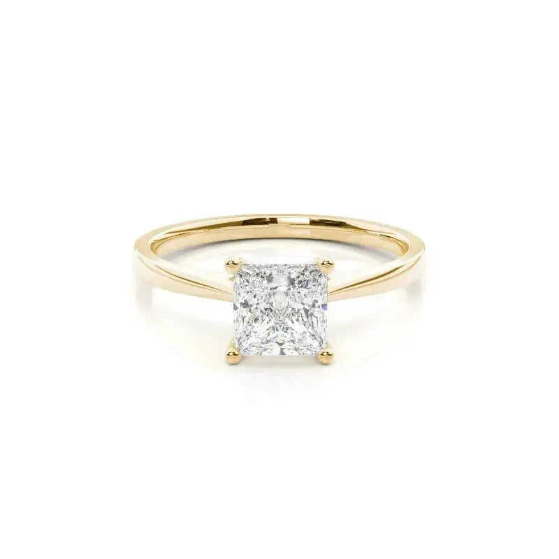 3.00ct solitaire lab grown diamond engagement ring 14k solid gold ag & co jewellery