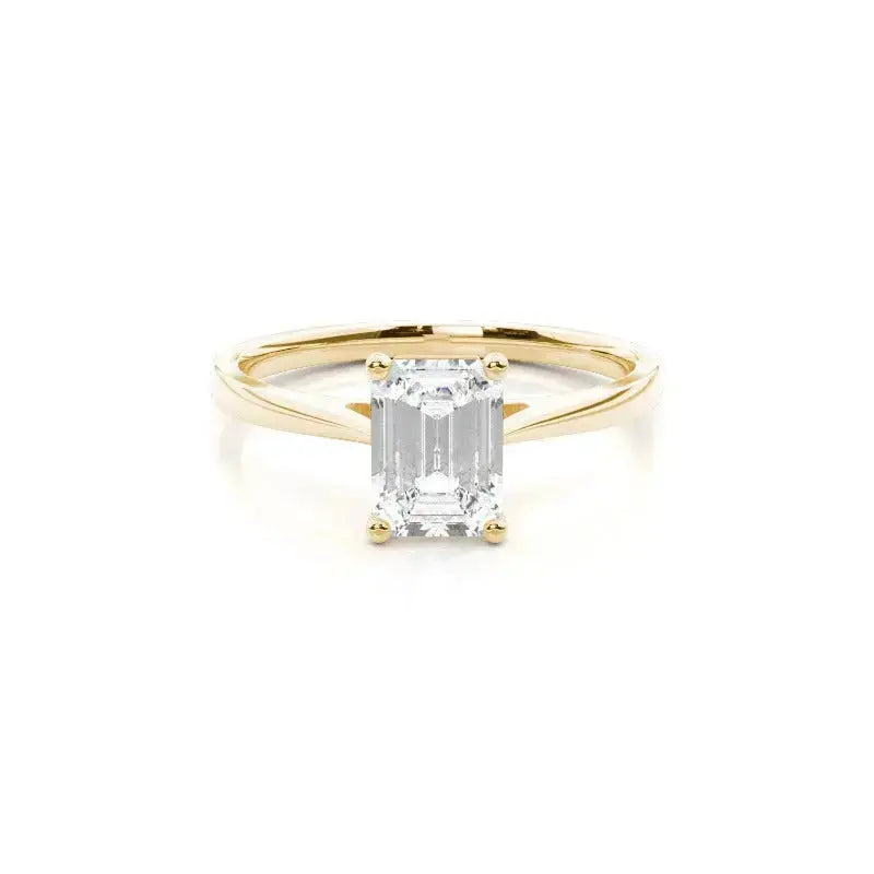 3.00ct solitaire lab grown diamond engagement ring 14k solid gold ag & co jewellery