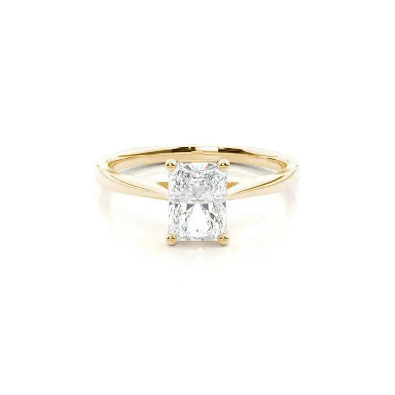 3.00ct solitaire lab grown diamond engagement ring 14k solid gold ag & co jewellery