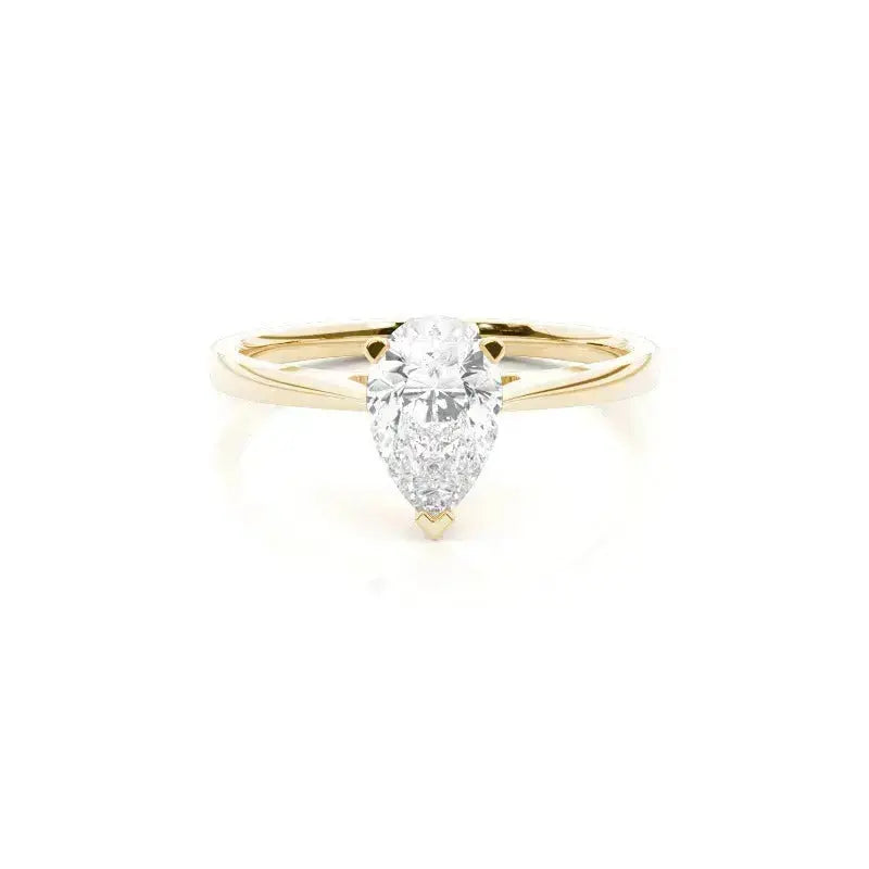 3.00ct solitaire lab grown diamond engagement ring 14k solid gold ag & co jewellery