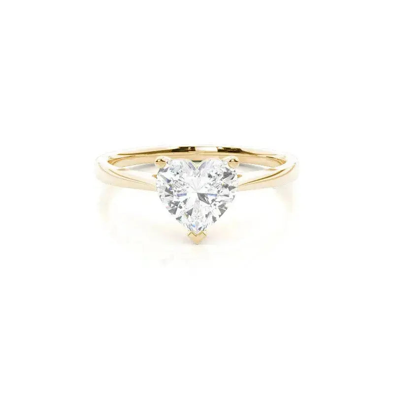 3.00ct solitaire lab grown diamond engagement ring 14k solid gold ag & co jewellery
