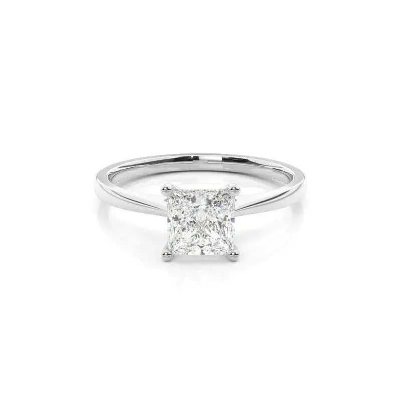 3.00ct solitaire lab grown diamond engagement ring 14k solid gold ag & co jewellery