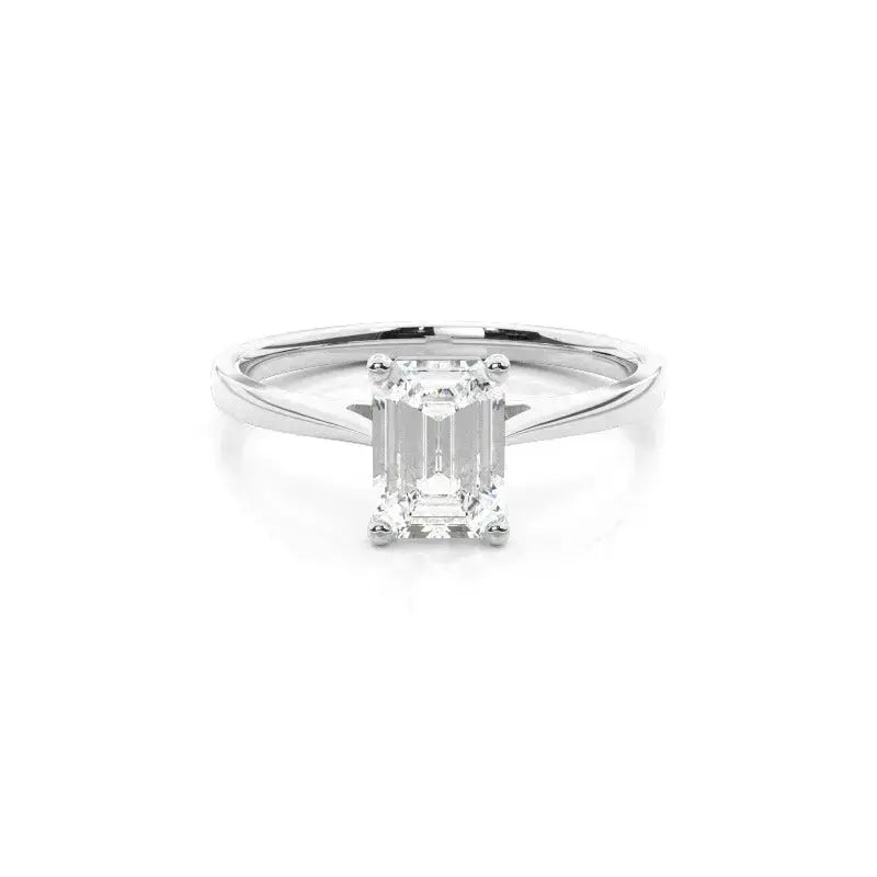 3.00ct solitaire lab grown diamond engagement ring 14k solid gold ag & co jewellery