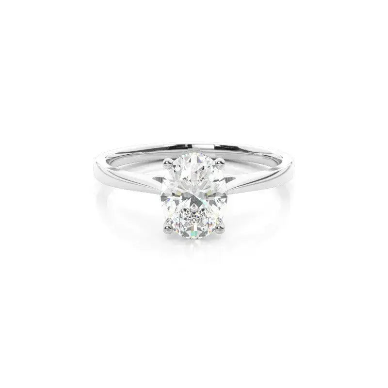 3.00ct solitaire lab grown diamond engagement ring 14k solid gold ag & co jewellery
