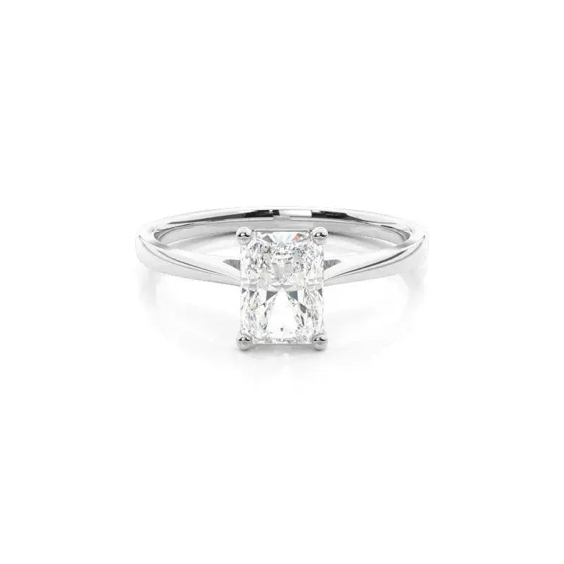 3.00ct solitaire lab grown diamond engagement ring 14k solid gold ag & co jewellery