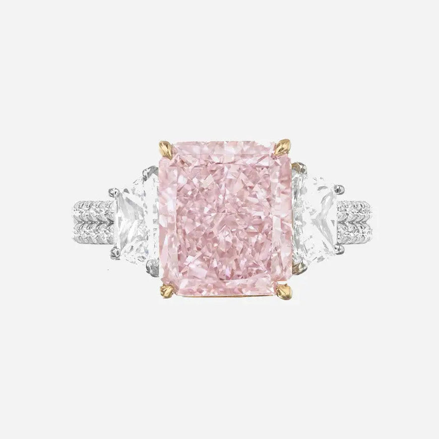 elara – royal pink radiant trilogy ag & co jewellery
