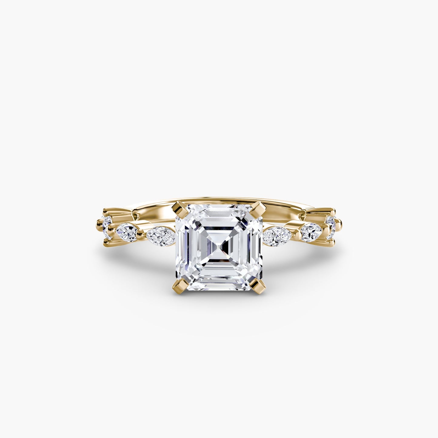 solitaire with eternity pavé ag & co jewellery