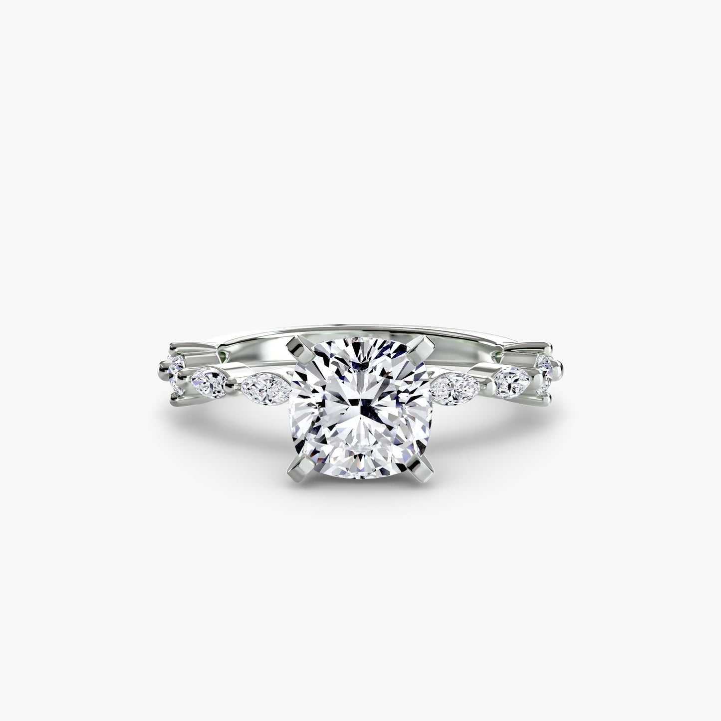 solitaire with eternity pavé ag & co jewellery