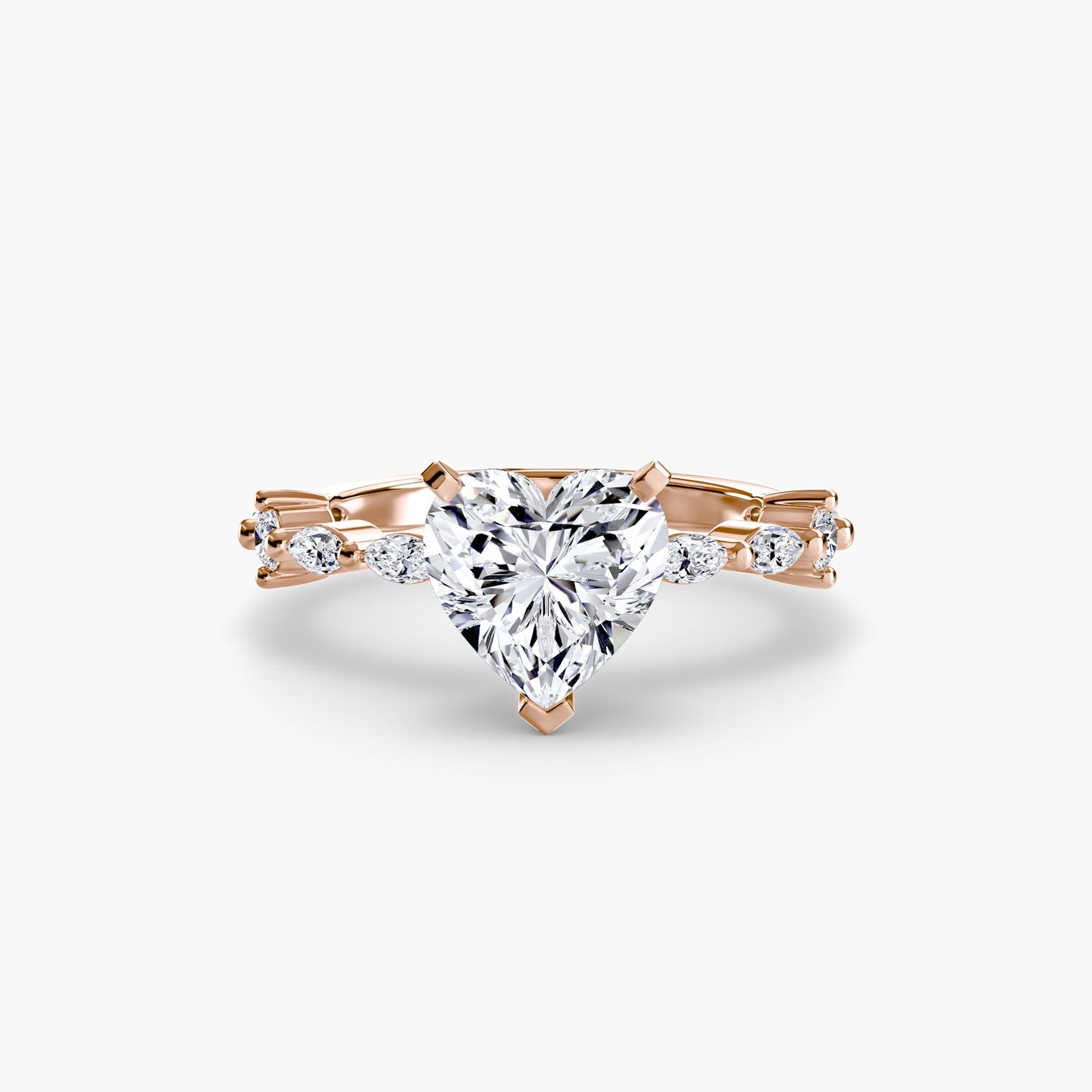 solitaire with eternity pavé ag & co jewellery