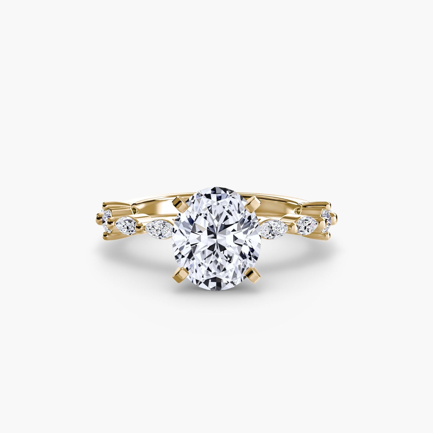 solitaire with eternity pavé ag & co jewellery