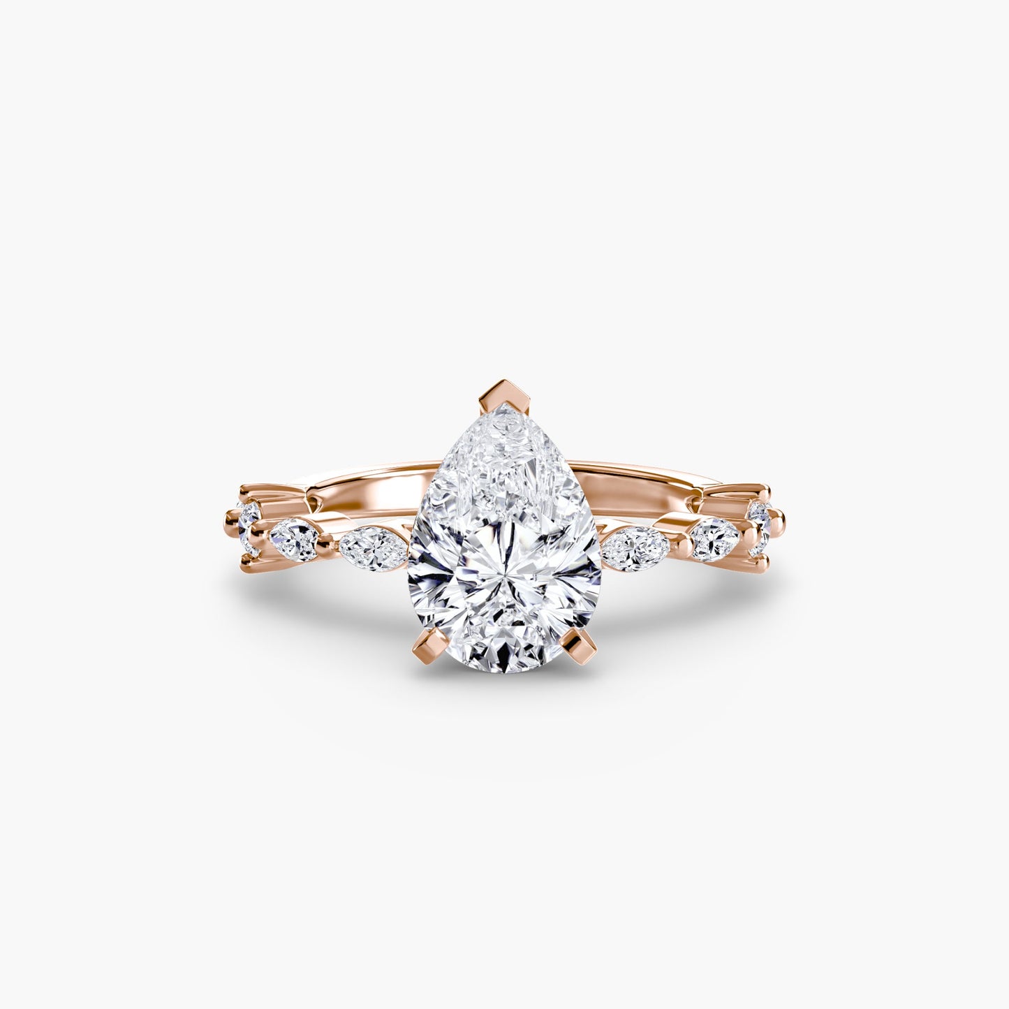 solitaire with eternity pavé ag & co jewellery