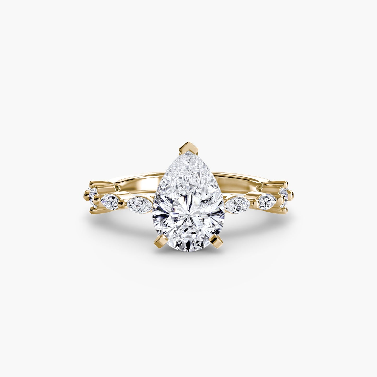 solitaire with eternity pavé ag & co jewellery