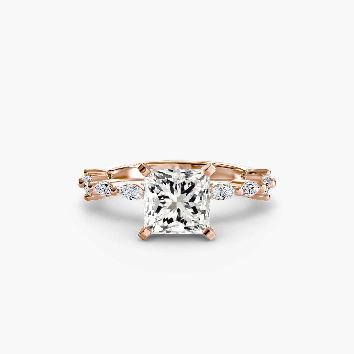solitaire with eternity pavé ag & co jewellery