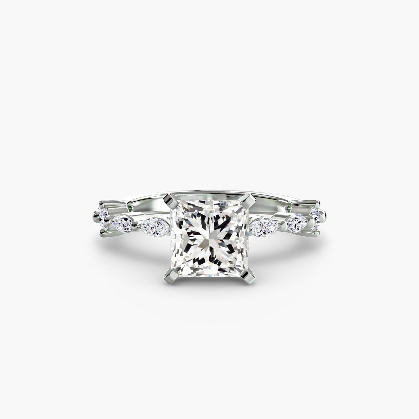 solitaire with eternity pavé ag & co jewellery