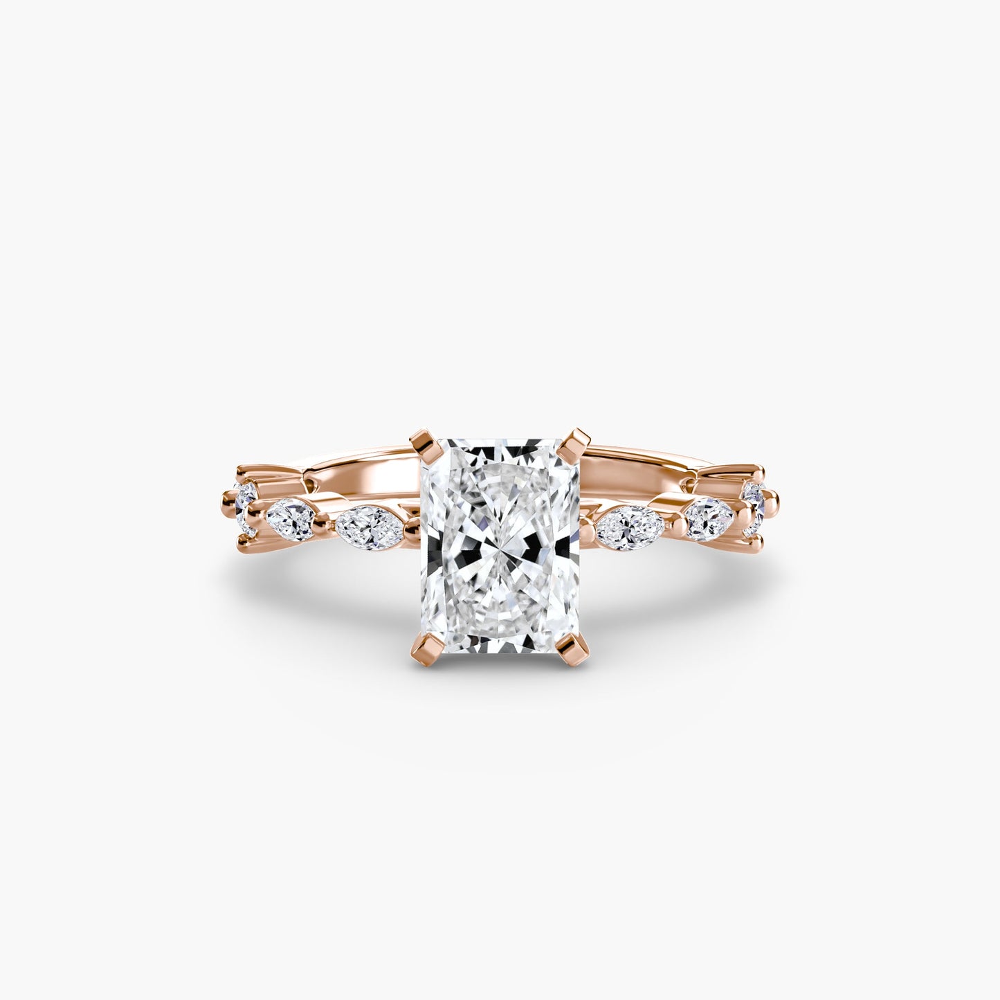 solitaire with eternity pavé ag & co jewellery