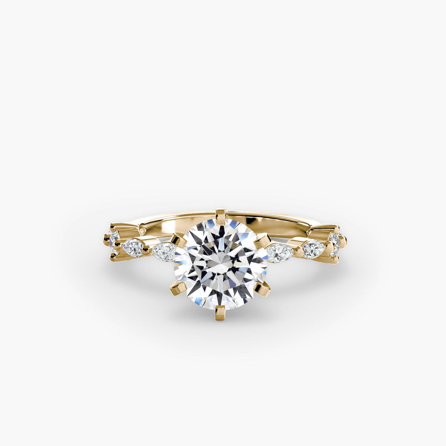 solitaire with eternity pavé ag & co jewellery