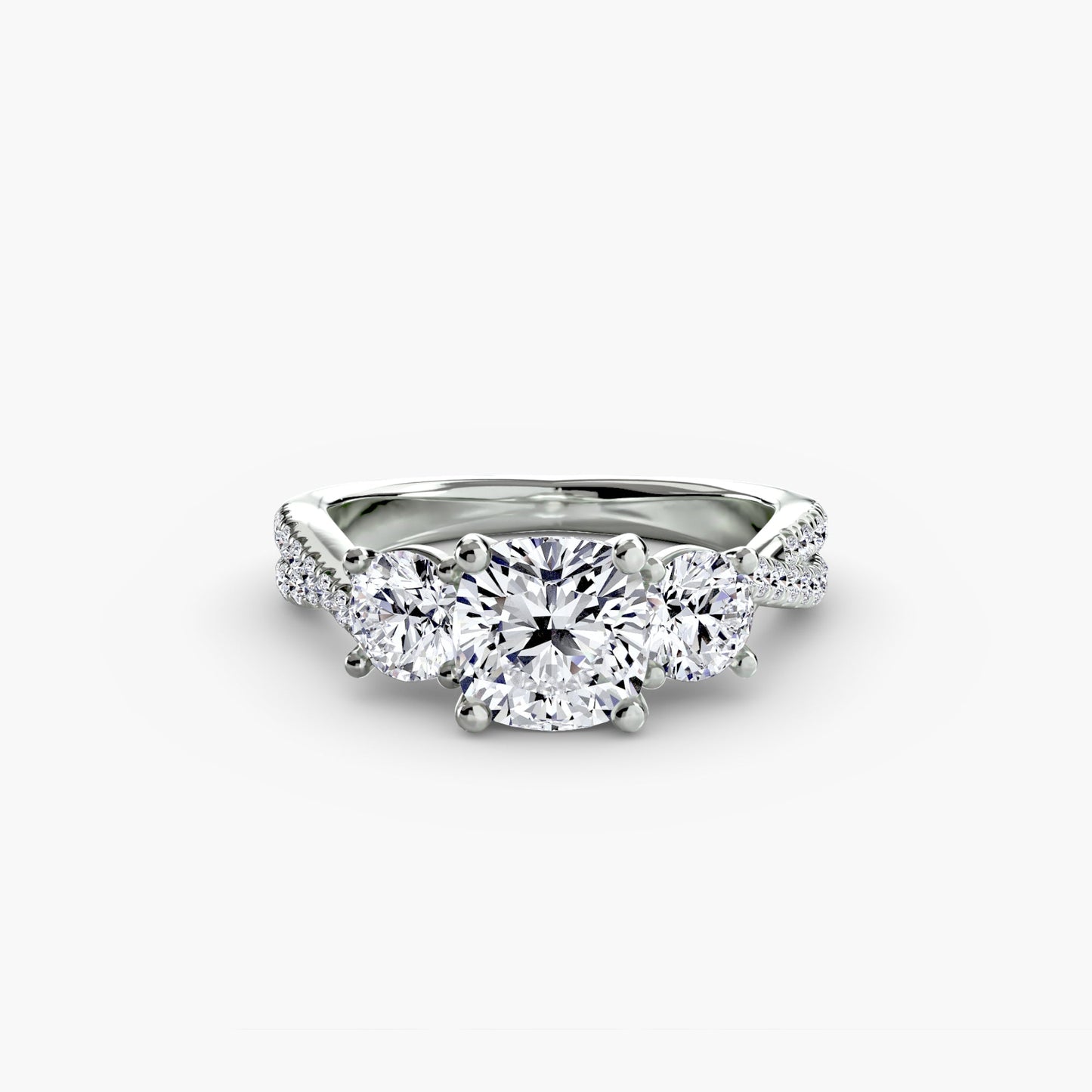 three-stone with pavé band 2 ag & co jewellery