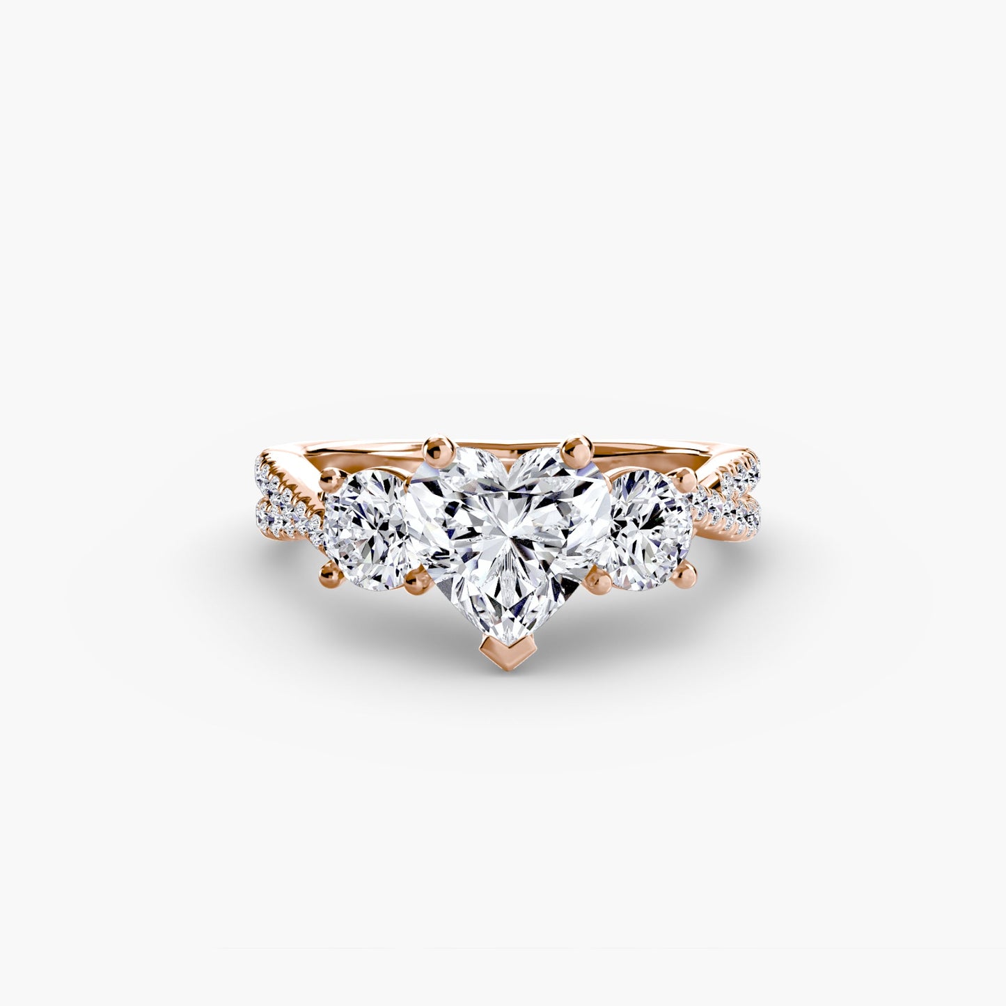 three-stone with pavé band 2 ag & co jewellery