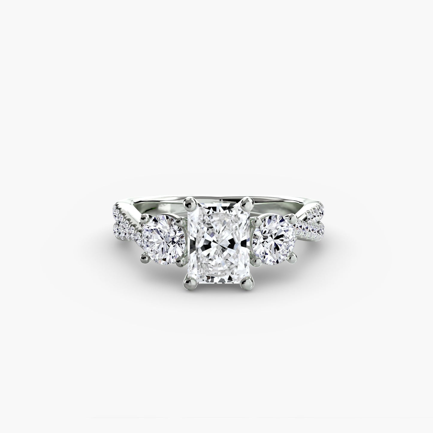three-stone with pavé band 2 ag & co jewellery
