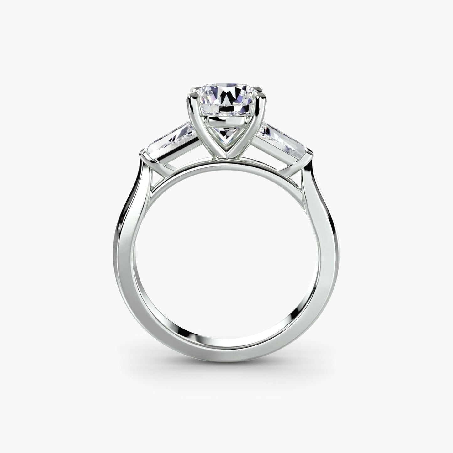 three-stone ring (baguette side stones) ag & co jewellery