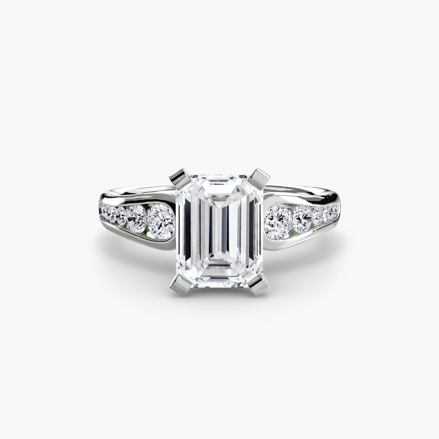 solitaire with pavé 2 ag & co jewellery