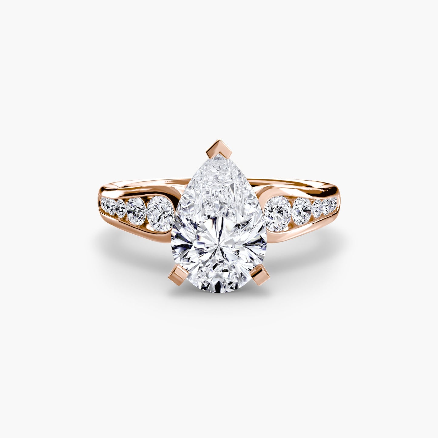 solitaire with pavé 2 ag & co jewellery