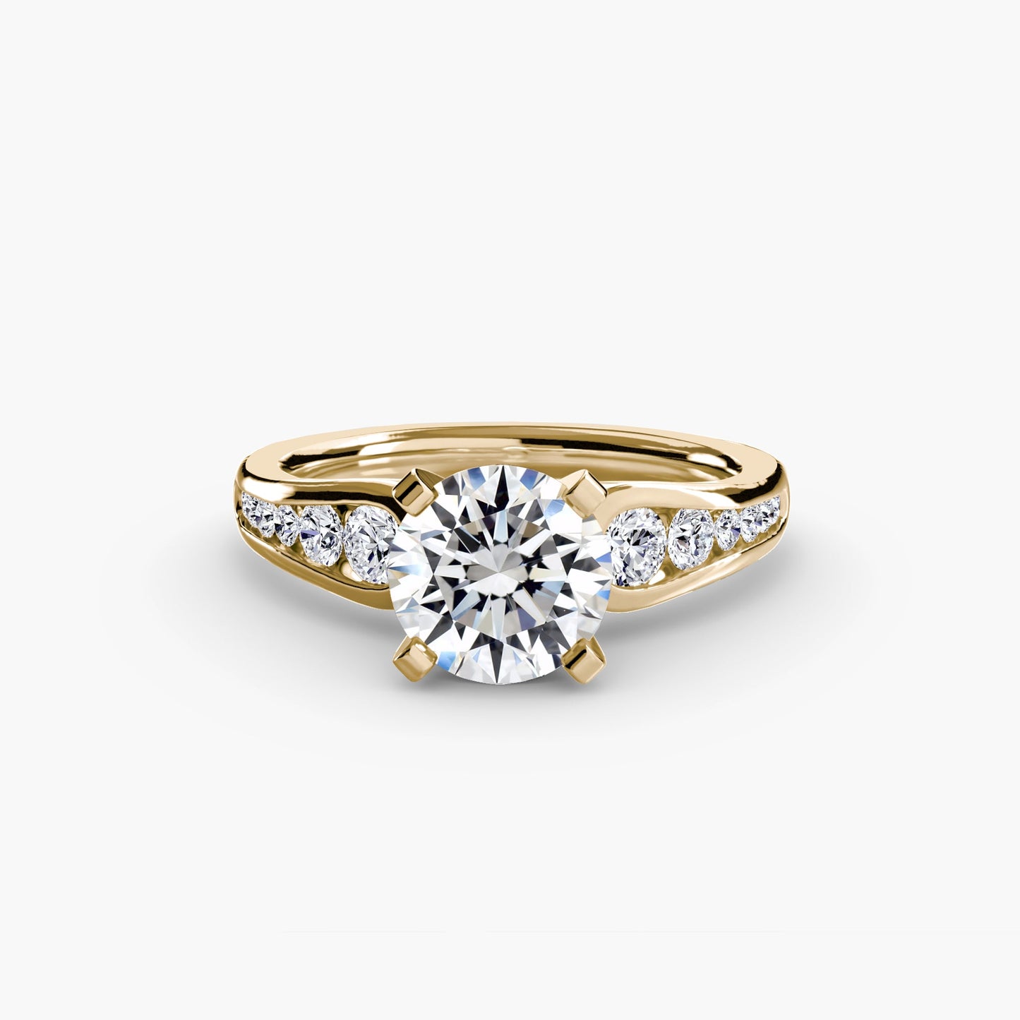 solitaire with pavé 2 ag & co jewellery