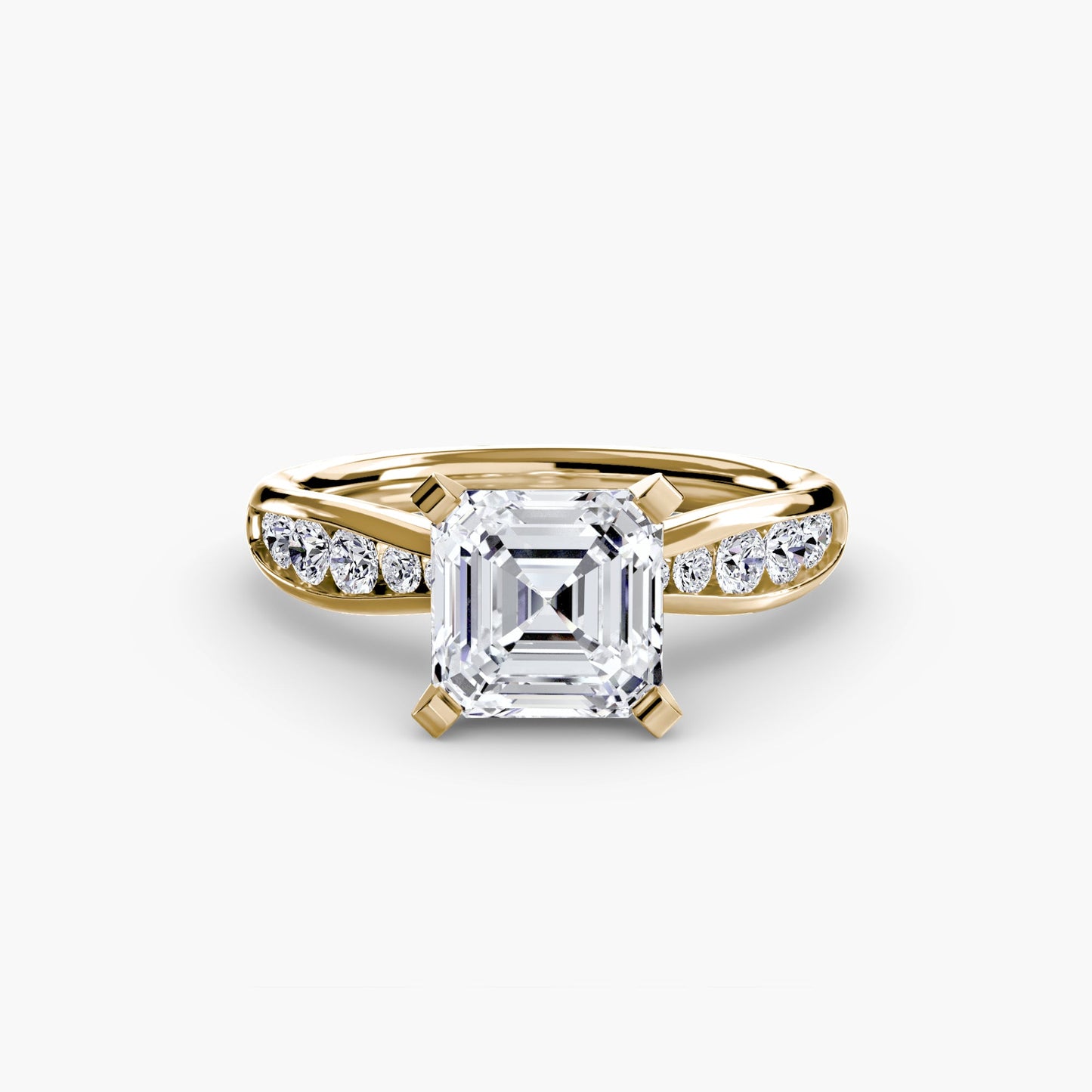 solitaire with pavé 3 ag & co jewellery