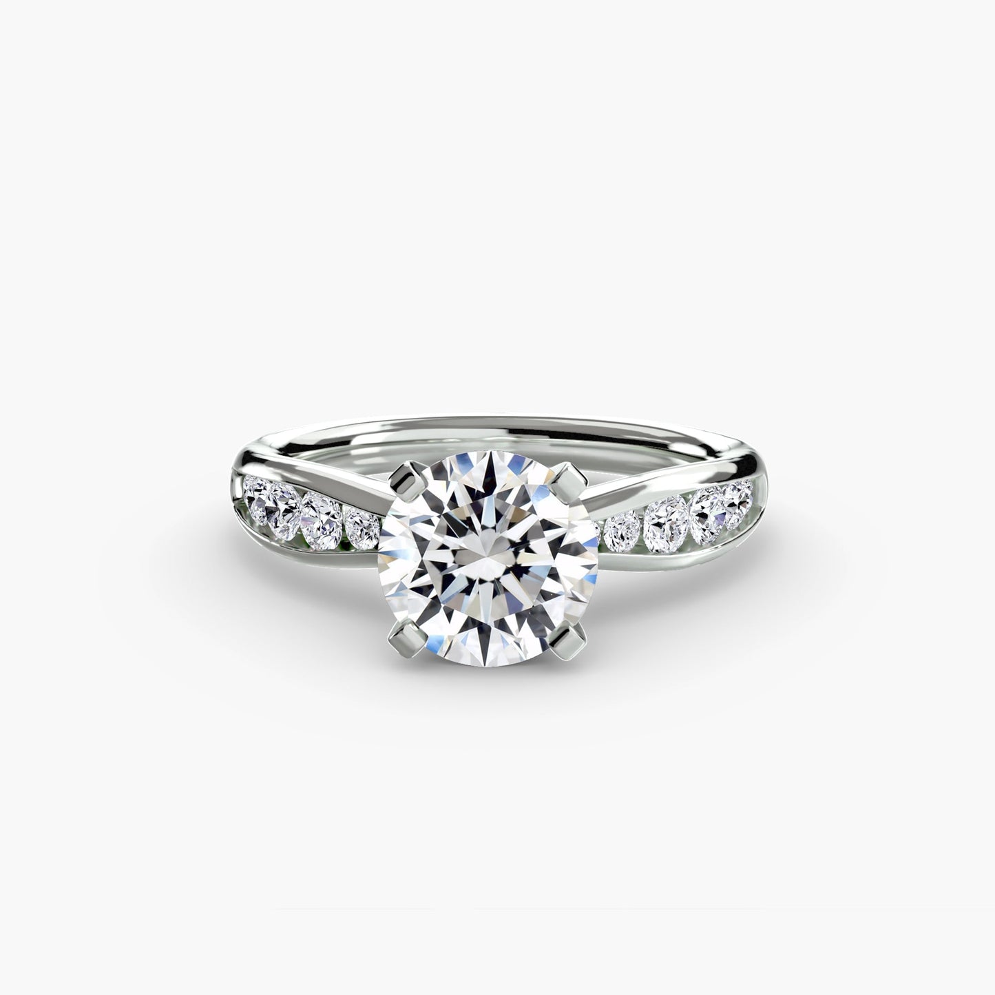 solitaire with pavé 3 ag & co jewellery