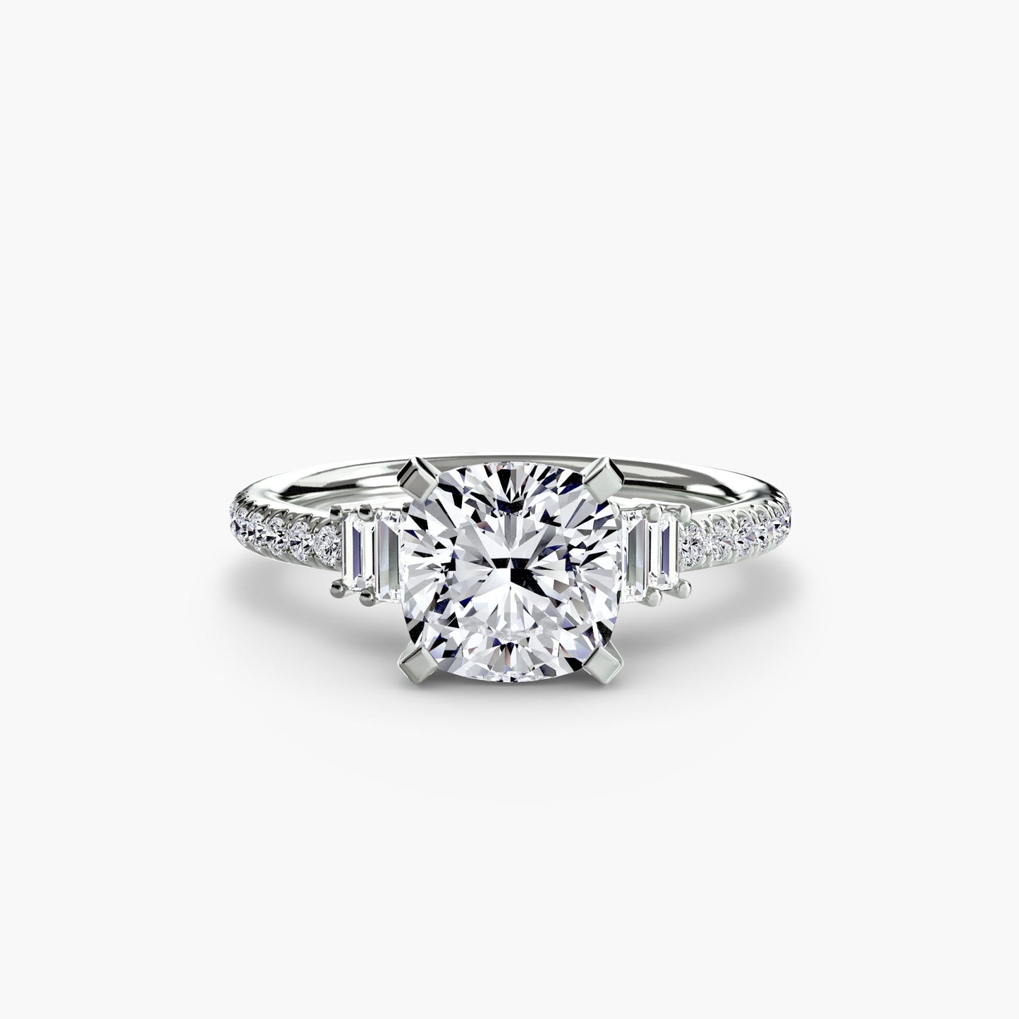 solitaire with pavé 4 ag & co jewellery