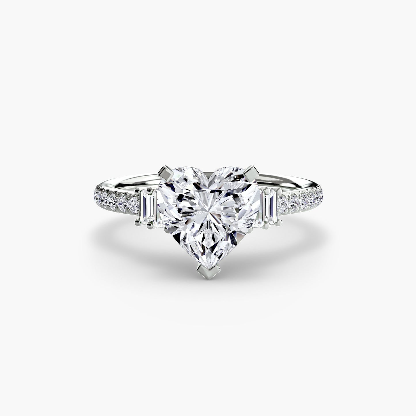 solitaire with pavé 4 ag & co jewellery