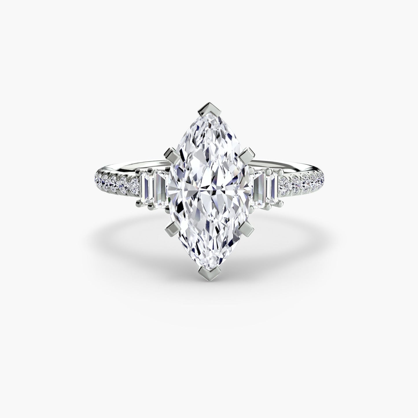 solitaire with pavé 4 ag & co jewellery