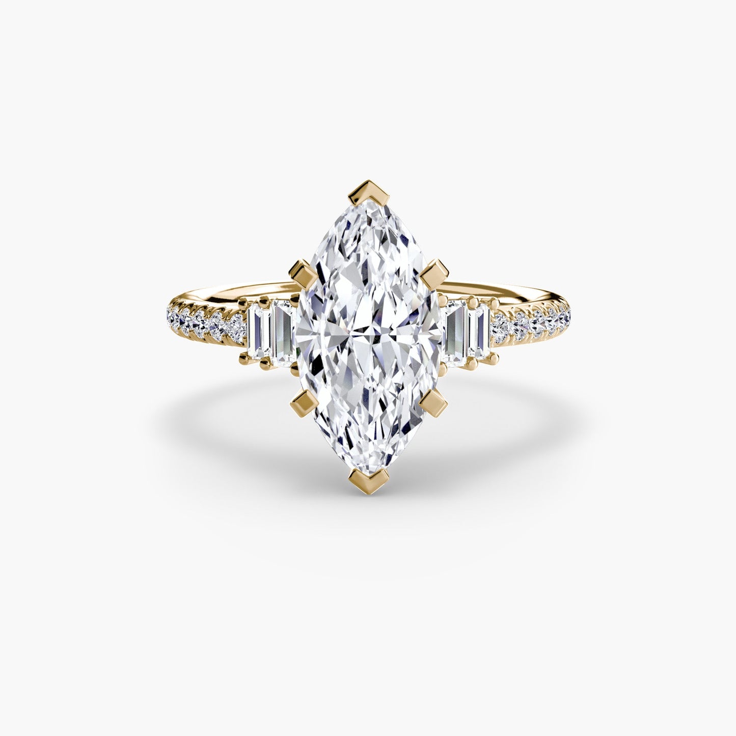 solitaire with pavé 4 ag & co jewellery