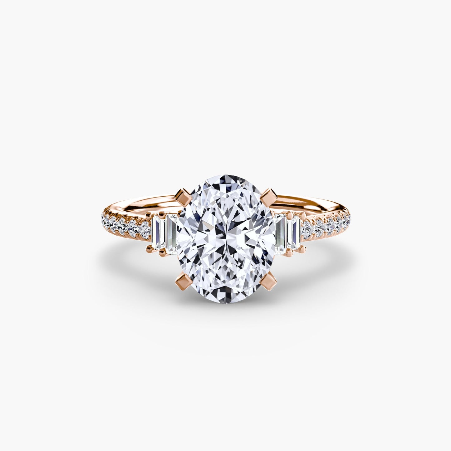 solitaire with pavé 4 ag & co jewellery