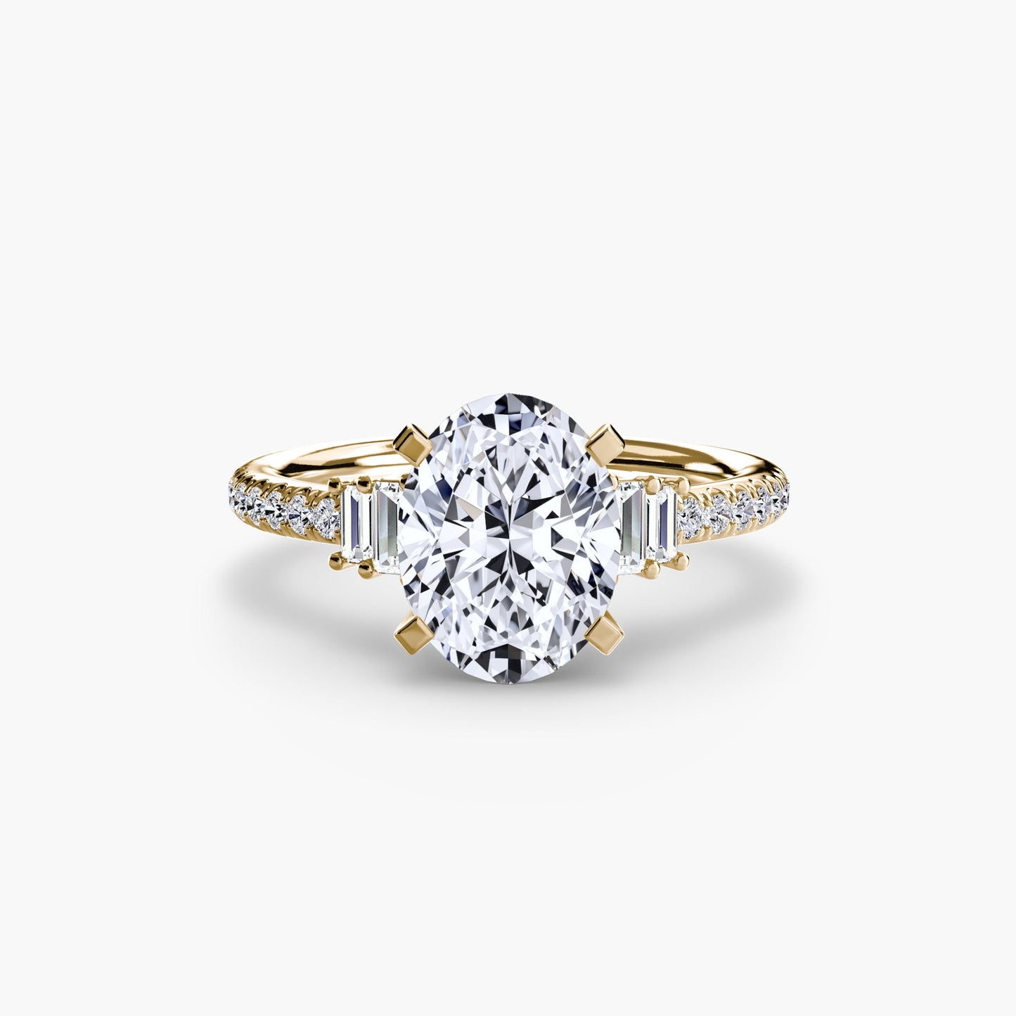 solitaire with pavé 4 ag & co jewellery