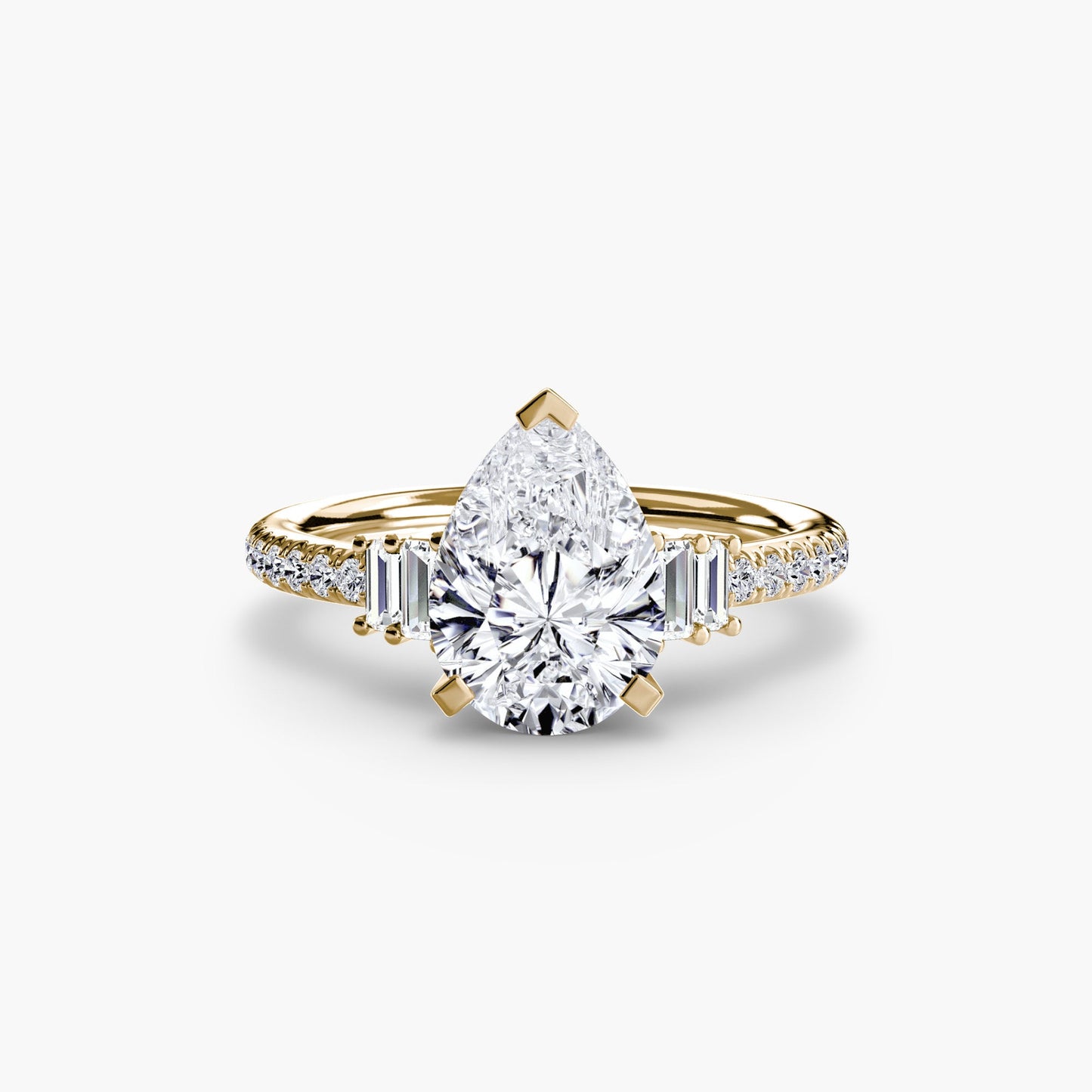 solitaire with pavé 4 ag & co jewellery