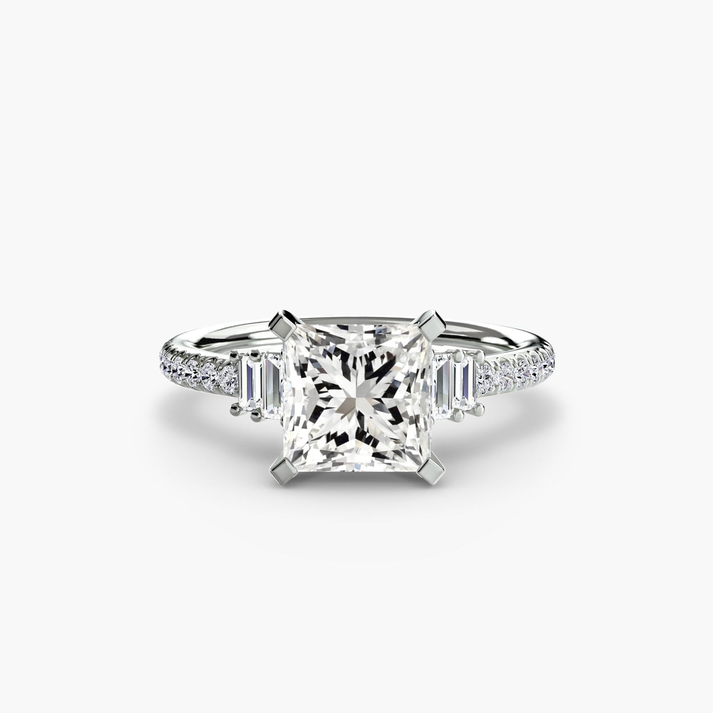 solitaire with pavé 4 ag & co jewellery