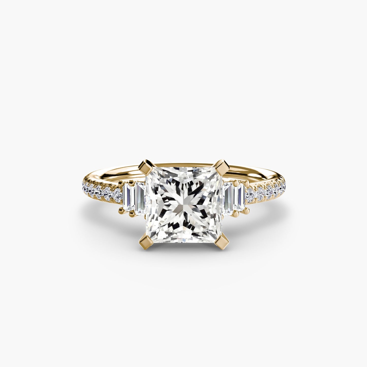 solitaire with pavé 4 ag & co jewellery