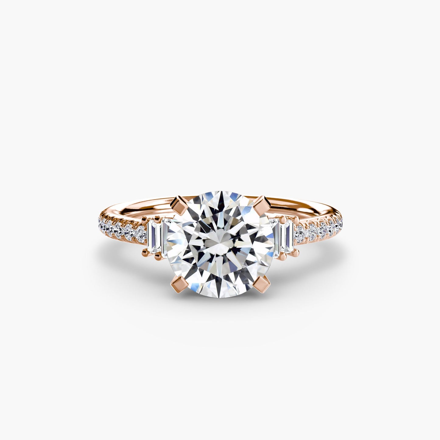 solitaire with pavé 4 ag & co jewellery