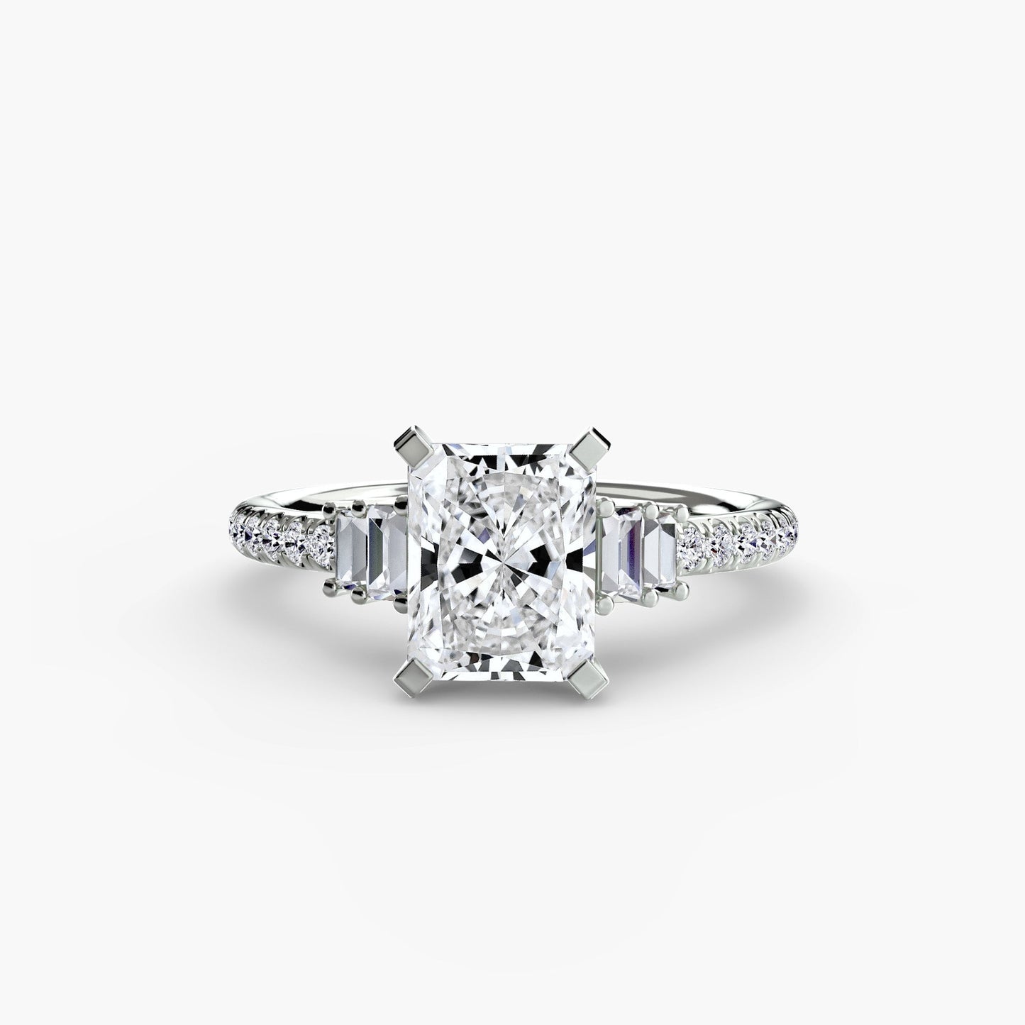 solitaire with pavé 4 ag & co jewellery