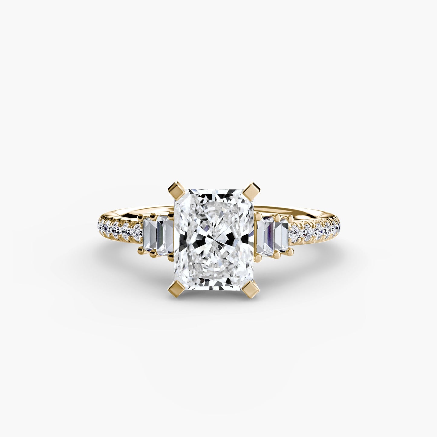 solitaire with pavé 4 ag & co jewellery