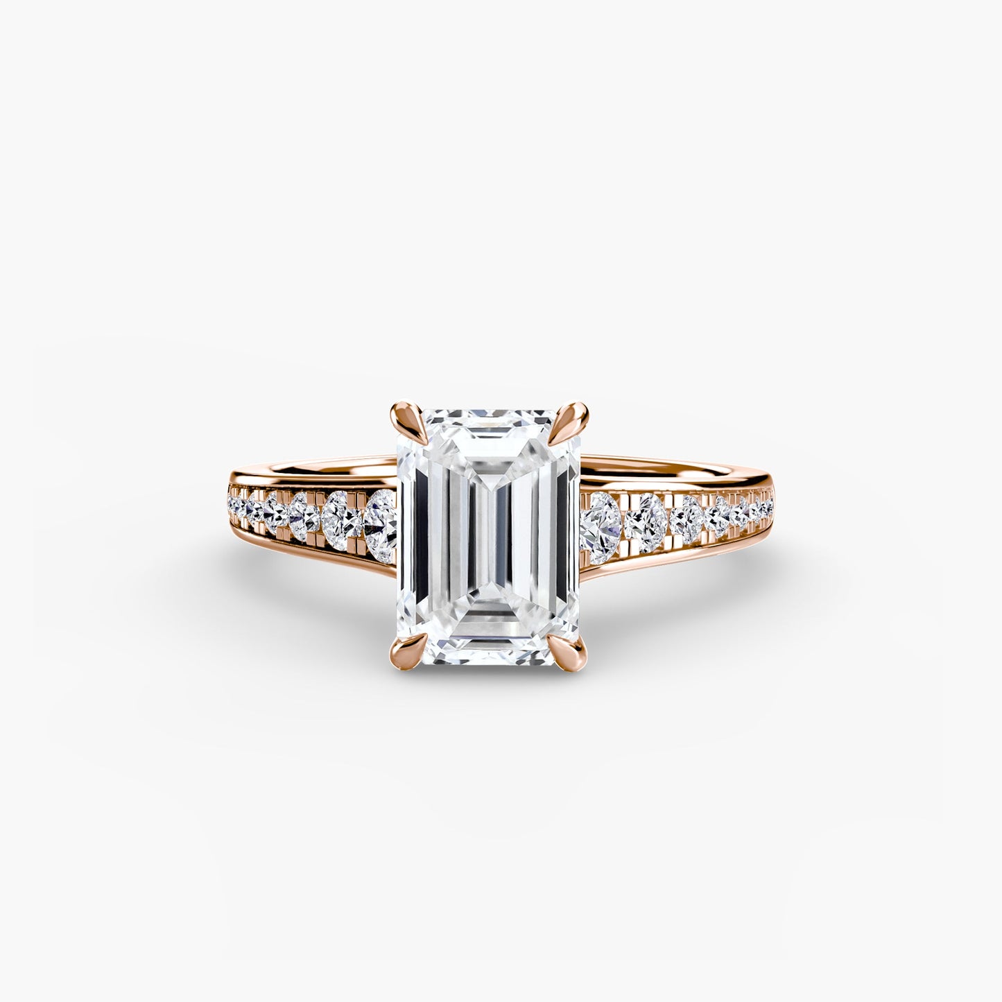 solitaire with pavé 7 ag & co jewellery