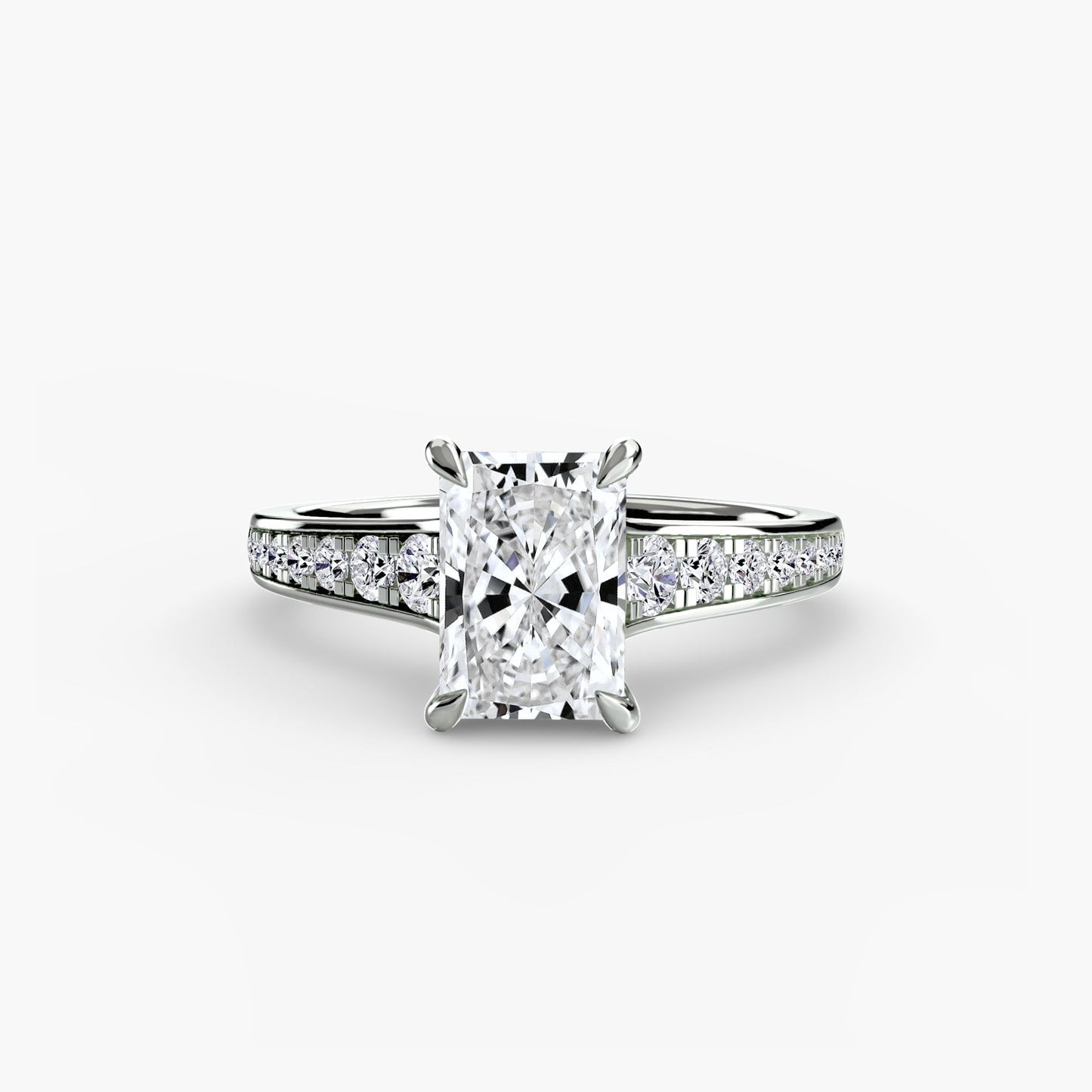 solitaire with pavé 7 ag & co jewellery