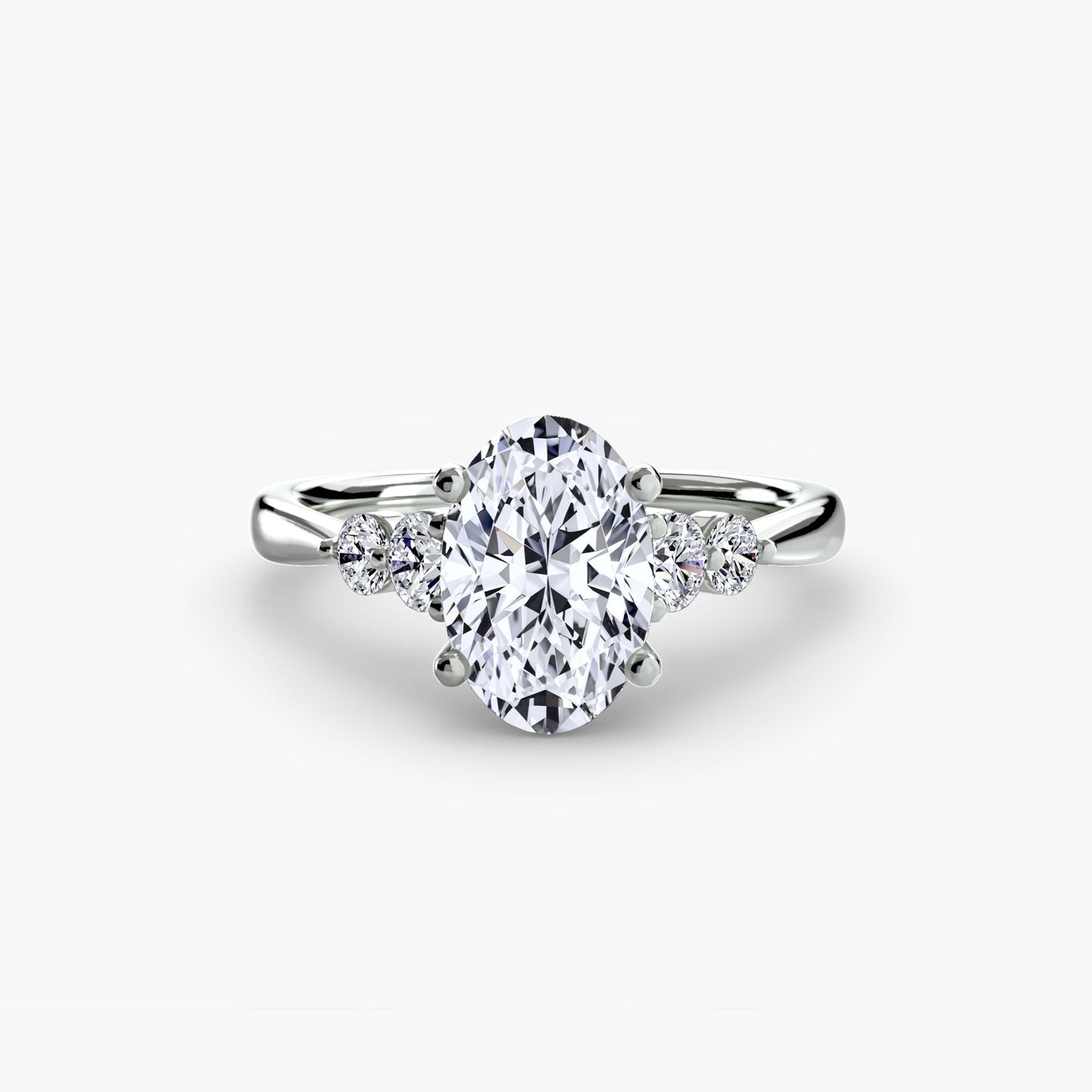 solitaire with shoulder accents 2 ag & co jewellery