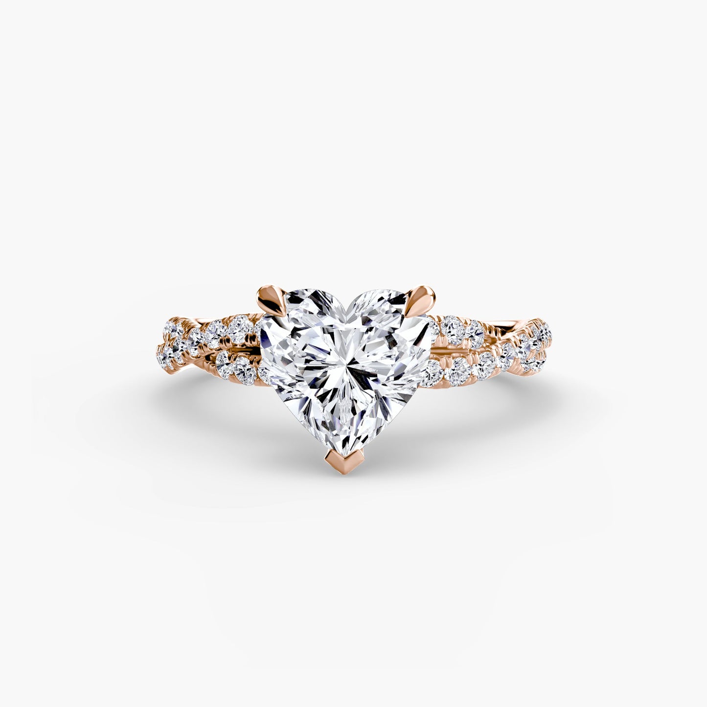 the twisted pavé solitaire ag & co jewellery